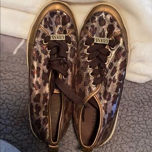 guess cheetah shoes